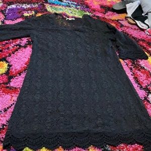 Lacy see through dress